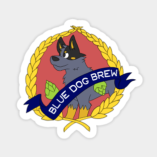 Blue Dog Brew Sticker